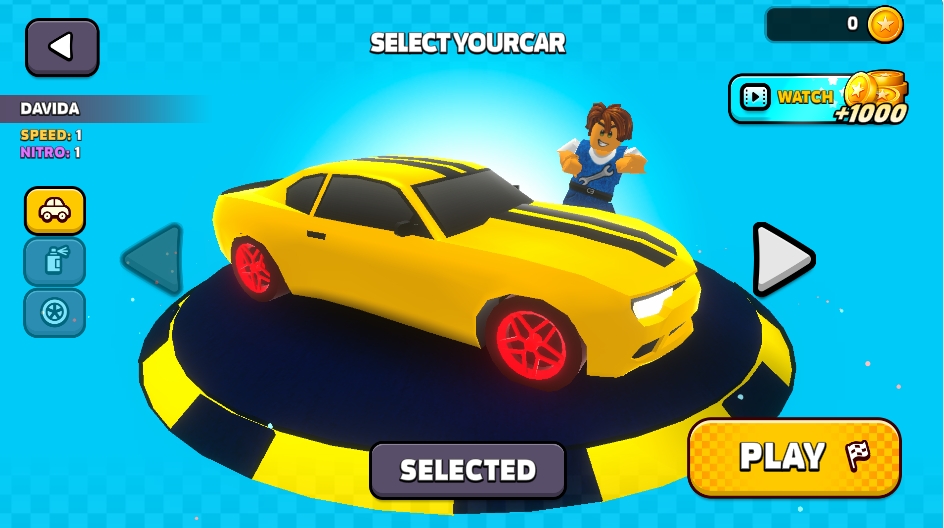 Epic Car Stunt Race Obby Screenshot 3 - Car Challenges